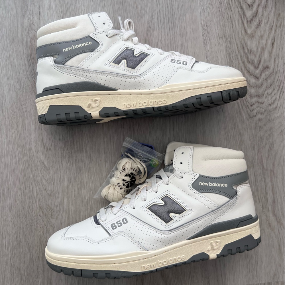 New Balance 650R X Aimé Leon Dore ‘Silver’ Size 12M